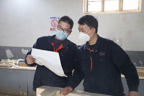 腾飞铸钢木模车间