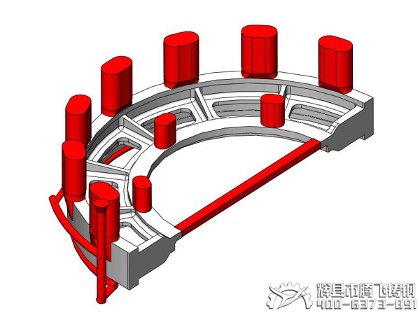 铸钢件厂家工艺模拟